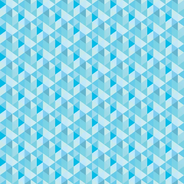 Mavi üçgen, desen. Sorunsuz vektör tasarımı soyut