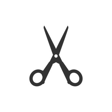 Kırpma, kesme Makası simgesi kesmek