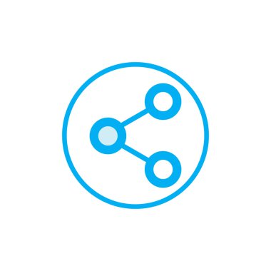 Pay kutsal kişilerin resmi. Bağlantı vektör işareti. Vektör çizim. Düz tasarım