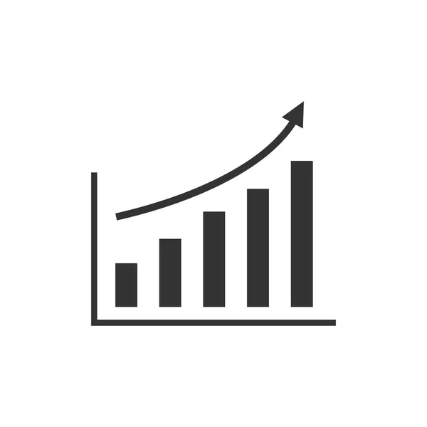 Vektorabbildung Diagramm Für Flaches Design — Stockvektor