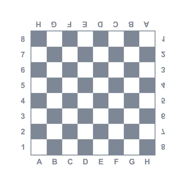 Ilustracja Wektorowa Płaska Konstrukcja Board Chess — Wektor stockowy