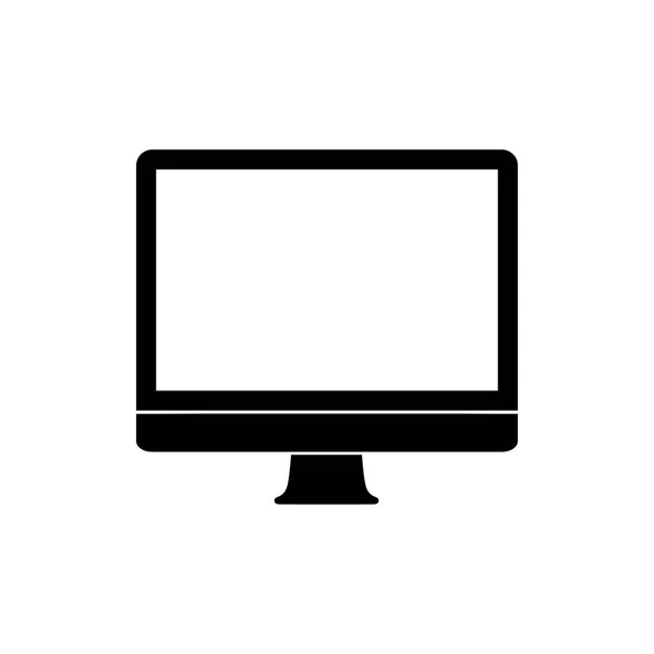 Desktop, Display, Laptop, Monitor-Symbol. Vektorillustration, flaches Design. — Stockvektor