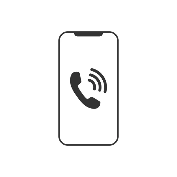 Значок Смартфона Символ Сотового Мобильный Гаджет — стоковый вектор