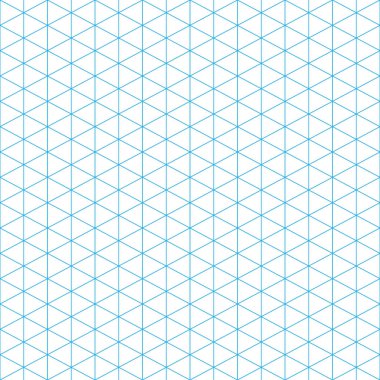 Sorunsuz üçgen desen. Mavi, beyaz. Geometrik doku. Vektör sanat.