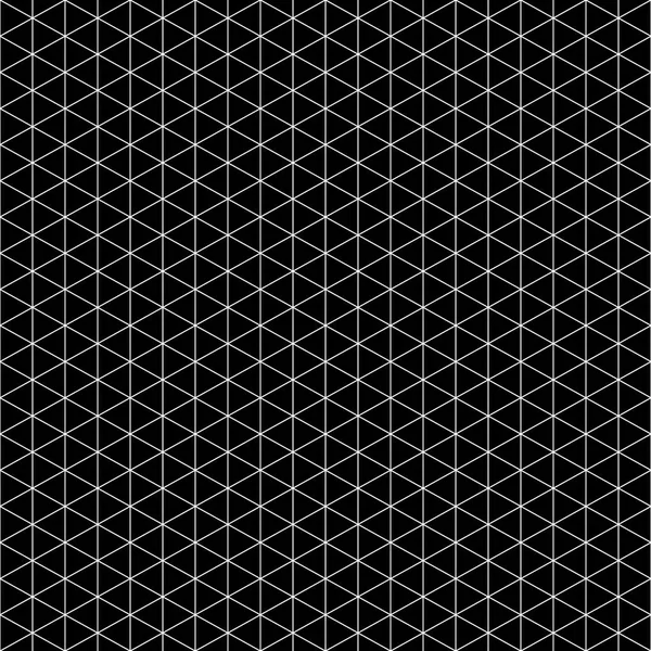 Sömlös triangel mönster. Svart, vit. Geometriska konsistens. Vektor konst. — Stock vektor