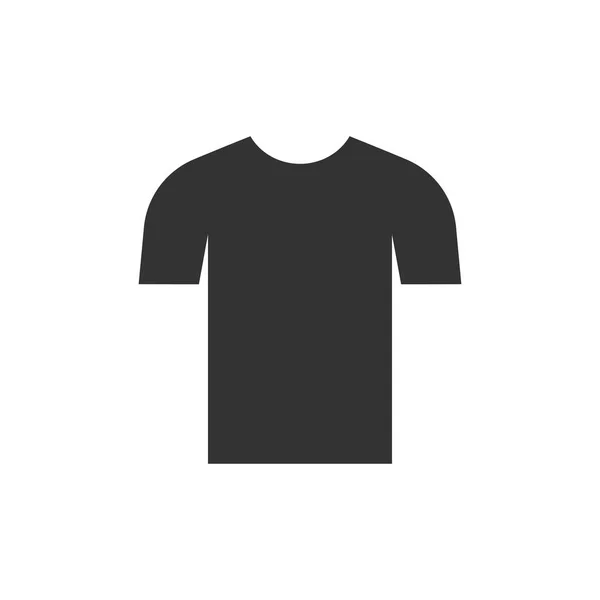 Ropa, icono de la camiseta. Ilustración vectorial, diseño plano . — Vector de stock