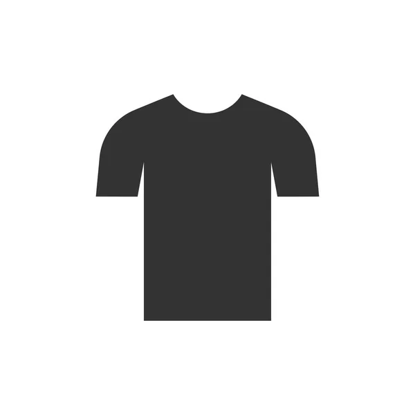 Roupas, t-shirt ícone. Ilustração vetorial, design plano . — Vetor de Stock