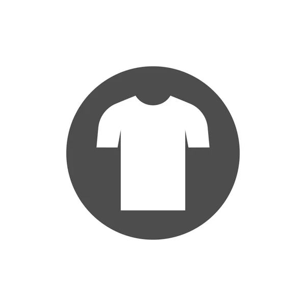 Ropa, icono de la camiseta. Ilustración vectorial, diseño plano . — Vector de stock