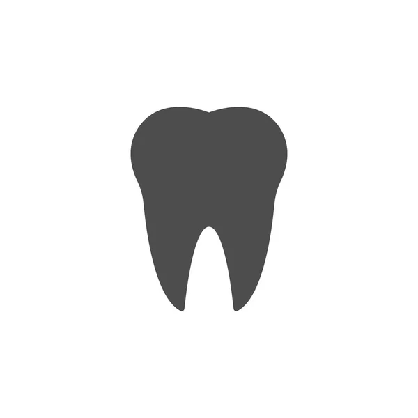 Tooth icoon, tandheelkundige zorg icoon. Vector illustratie, plat ontwerp. — Stockvector