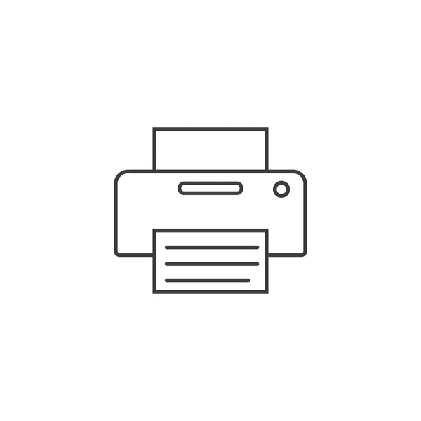 Copy, device, printer icon. Vector illustration, flat design. — Stock Vector