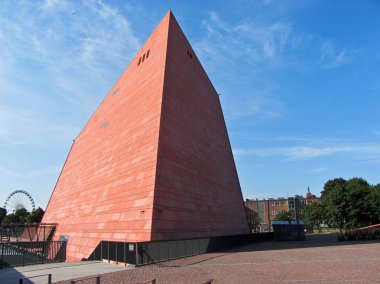 10 Ağustos 2019, Gdansk, Polonya - Gdansk, Polonya İkinci Dünya Savaşı Müzesi.