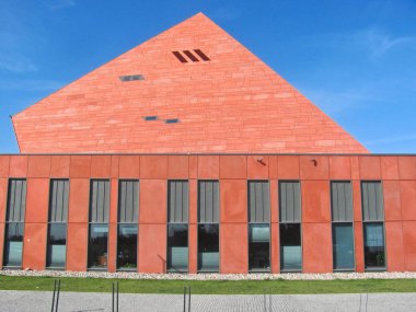 10 Ağustos 2019, Gdansk, Polonya - Gdansk, Polonya İkinci Dünya Savaşı Müzesi.