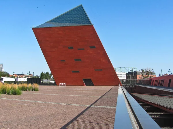 10 Ağustos 2019, Gdansk, Polonya - Gdansk, Polonya İkinci Dünya Savaşı Müzesi.