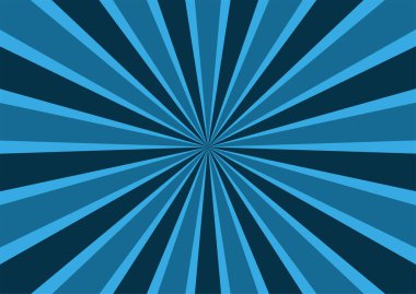 Güneş patlaması, yıldız patlaması arka plan, yakınsama çizgileri. Vektör çizimi.