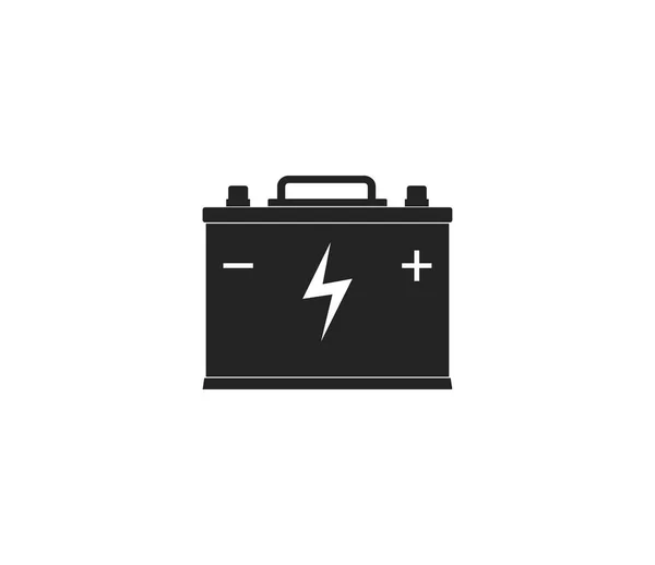 Auto accupictogram. Vector illustratie, plat ontwerp. — Stockvector