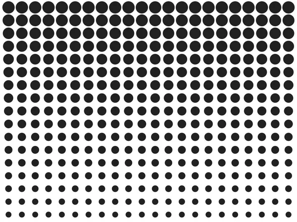 Полутон, круги, точки, шаблон перехода. Векторная иллюстрация . — стоковый вектор