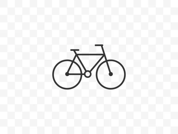 Vector Illustration Flat Design Bicycle Bike Icon — Stock Vector