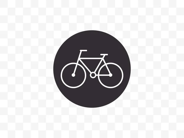 Bicycle, bike icon. Vector illustration, flat design. — Stock Vector
