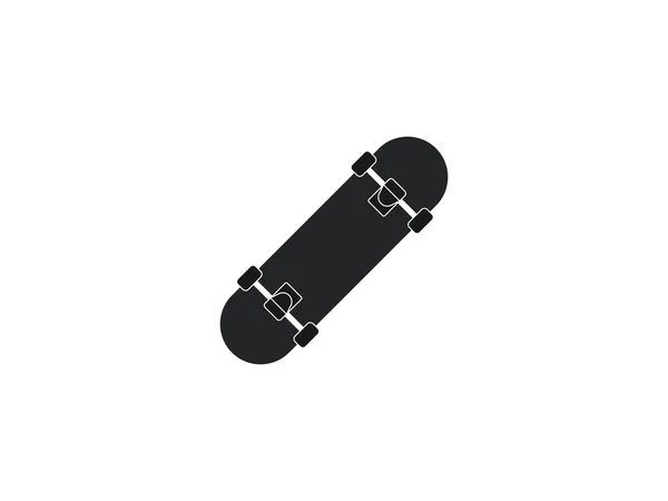 Vector Illustration Flat Design Board Skateboard Icon — Stock Vector