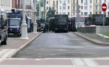 Beyaz Rusya 'da yapılan cumhurbaşkanlığı seçimleri sonrasında görevdeki hükümete karşı barışçıl protesto eylemleri.