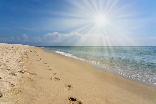 Moře Sluníčko Pláži Slunce — Stock fotografie