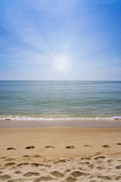 Playa Sol Portugal Amanecer —  Fotos de Stock