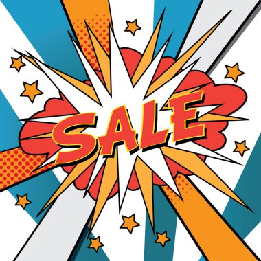 Satışı pop sanat büyük başlığı