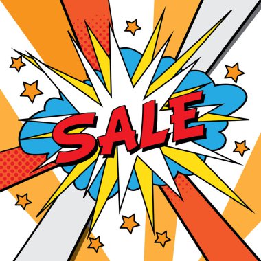 Satışı pop sanat büyük başlığı