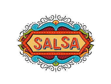 Salsa partisi vektör logo