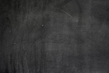 Blackboard kara tahta doku. Boş boş siyah tebeşir tebeşir izlerini ile arka plan. Geri okul tema için fotoğraf