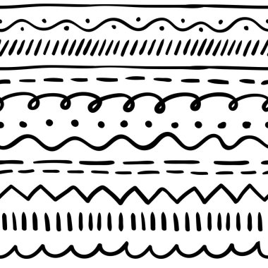 Fırça kontur deseni