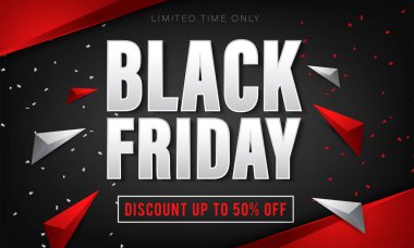 Tameplate veya afiş için siyah Cuma satış