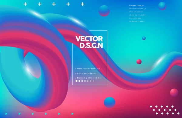 Творчий Дизайн Форма Потоку Рідкісні Хвилі Фону — стоковий вектор