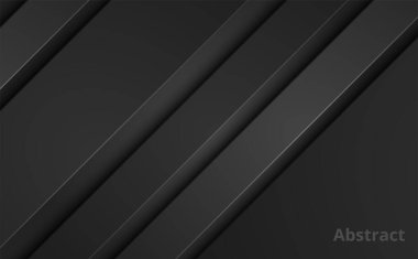 Siyah kağıt katmanlı üç boyutlu arkaplan