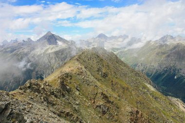 buzul Kafkasya Rusya'nın dağlarında