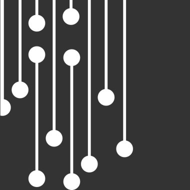 artalanları bezelye vektör çizim tasarımlar kareler soyut gri