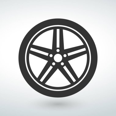 Araba motor parçaları vektör simgeler izole vektör beyaz bir arka plan üzerinde.