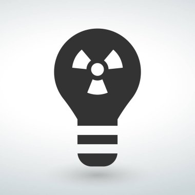 Beyaz bir arka plan üzerinde lamba vektör simge izole vektör.