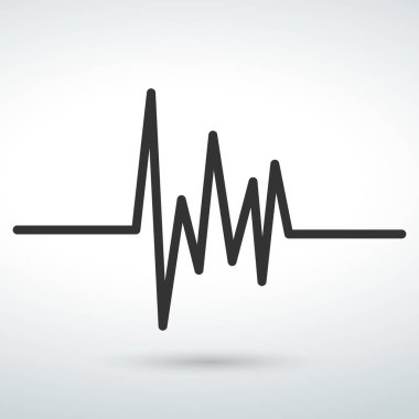 Tıbbi simge izole vektör üzerinde beyaz bir artalanları.