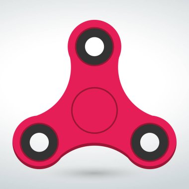 Spiner simge vektör izole vektör beyaz bir arka plan üzerinde.