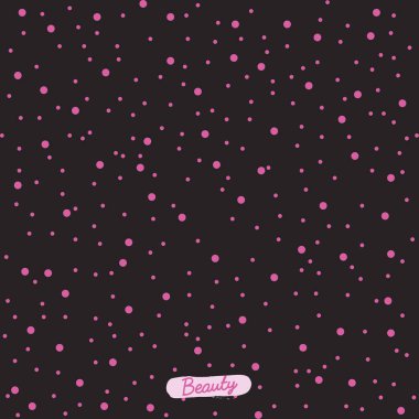 makyaj ikonu güzellik vektörü pembe arkaplan tasarımı