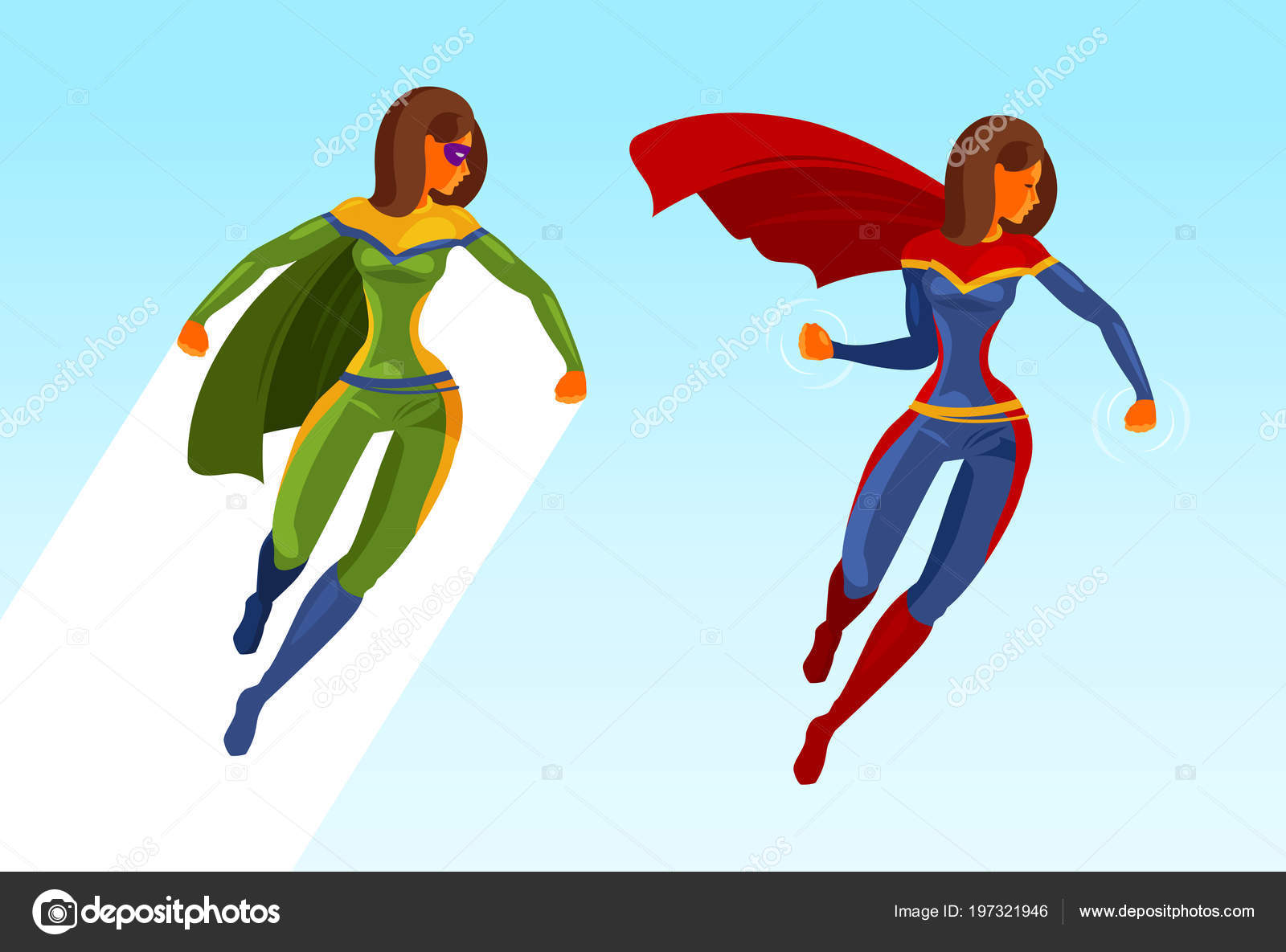 Belle Superwoman Images Vectorielles Belle Superwoman Vecteurs Libres De Droits Depositphotos