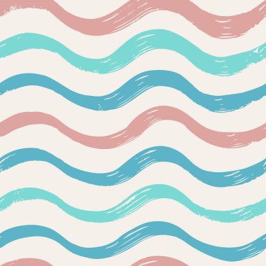 Elle çizilmiş etnik desen. Sorunsuz arka plan. Vektör