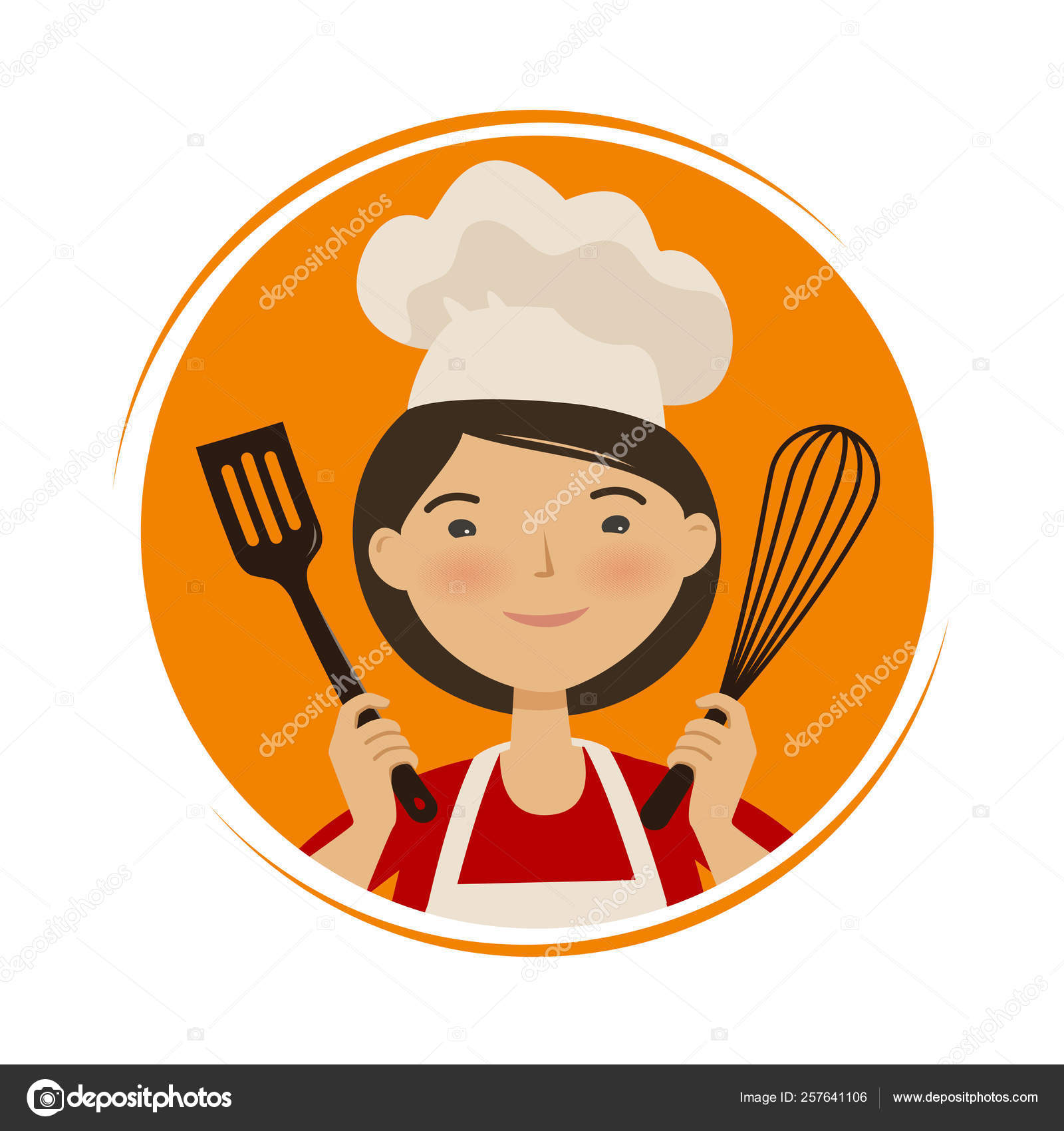 Logo chef girl