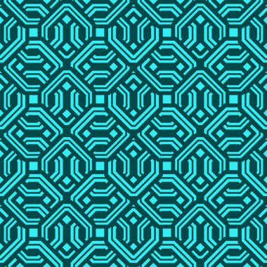 Kusursuz arka plan. Soyut geometrik desen vektör illüstrasyon