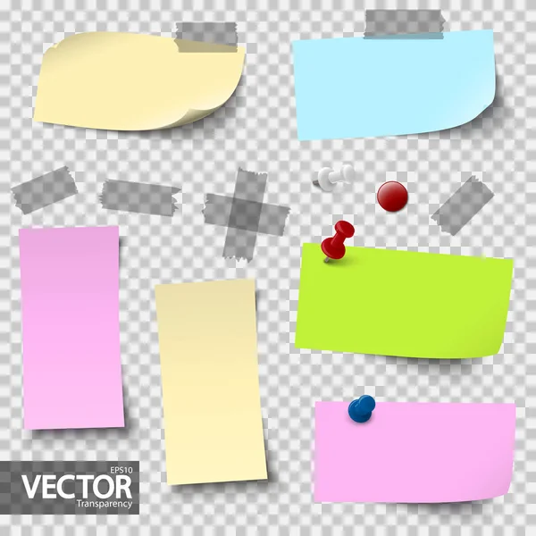 Fichier Vectoriel Collection Papiers Vides Avec Différents Accessoires Bureau Avec — Image vectorielle