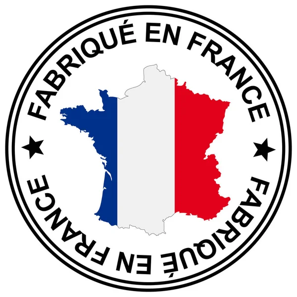 yama - Fabrique en France - Fransa silueti ile yuvarlak