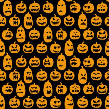 Scarry sorunsuz geçmiş Cadılar Bayramı düzenleri için farklı kabak ile