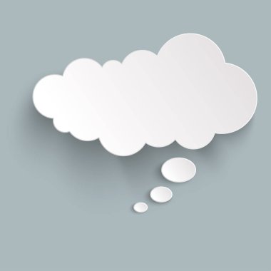 kabarcık gölgeli düşündüm sticker