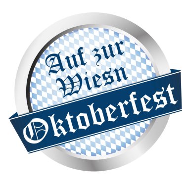 Düğme Oktoberfest Almanya Münih